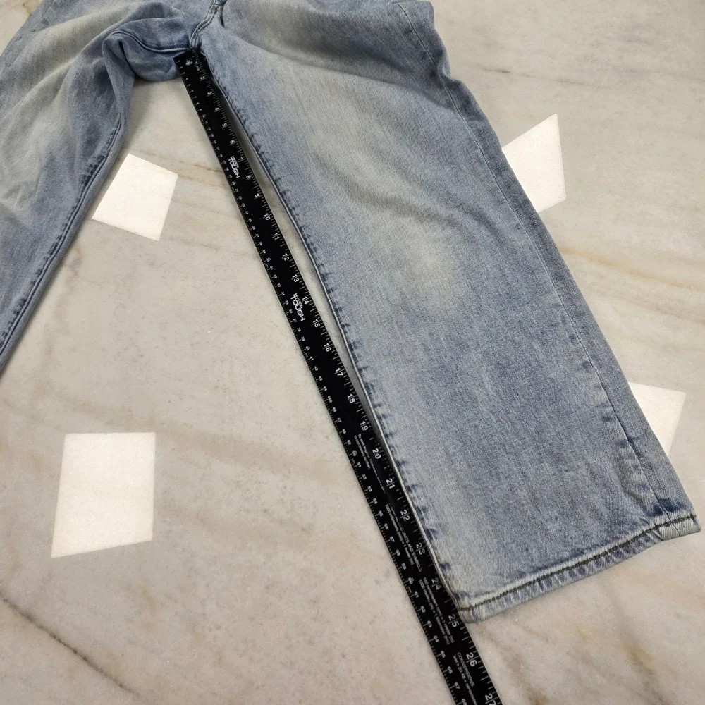 Lucky Brand Sweet Crop Jeans Women 10/30 Blue Denim Mid Rise Casual Chic Coastal